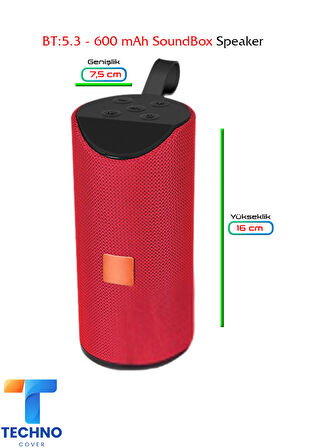 Bluetooth Özellikli Ses Bombası Speaker (KLN-180)