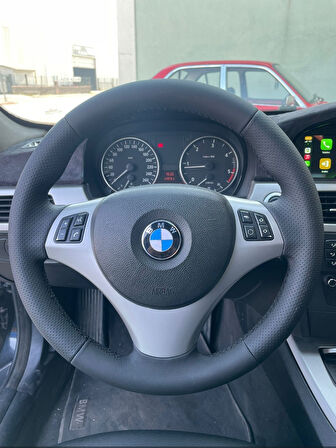 Bmw Uyumlu E90 Araca Özel Dikmeli Direksiyon Kılıfı