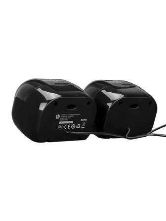 HP DHS-2111 2.0 Mini Taşınabilir Multimedya Speaker Hoparlör, Siyah