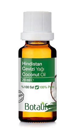 Botalife Saf ve Doğal Hindistan cevizi yağı 20ml