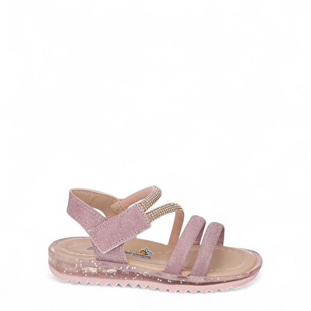 035 Kız Bebek Taşlı Sandalet