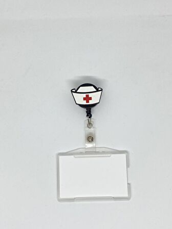 Hemşire Kep Temalı Yoyo Kartlık 