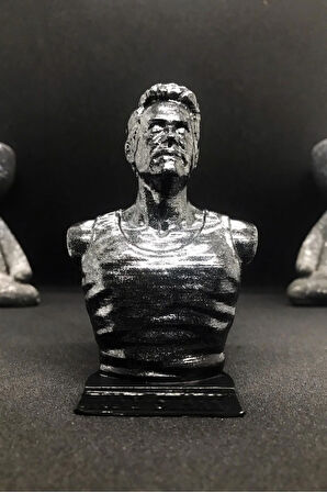 Iron Man Tony Büst 10cm - Silver Efekt