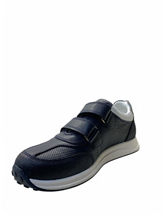 2239 Genç Deri Bantlı Sneaker