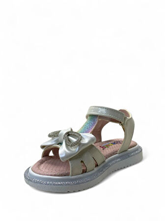 516 Kız Çocuk Okul Öncesi Taşlı Sandalet