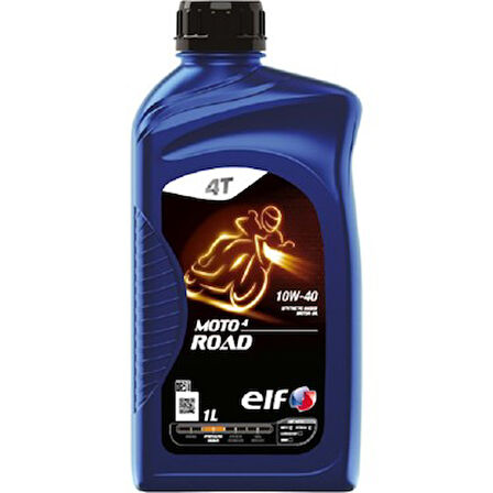 ELF501 ELF MOTO 4 ROAD 10W40 SENTETİK 1 LT MOTOR YAĞI