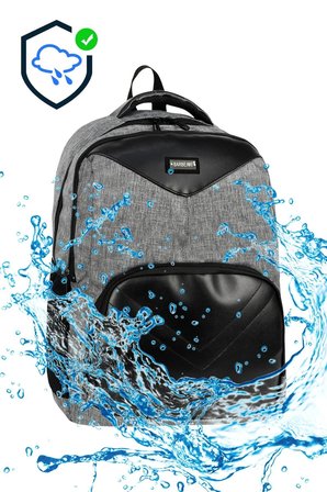 GALB Leather 1 Kalite Su Gecirmez Punterez Dikisli Astarli Laptop ve Suluk Bolmeli Gunluk ve Okul