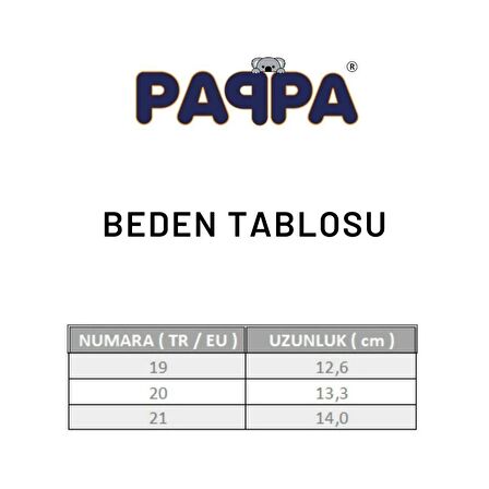 Paqpa Monza Bebek Lacivert Deri İlk Adım Ayakkabısı W950-02