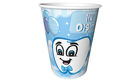 İLK DİŞİM MAVİ BARDAK 8'Lİ