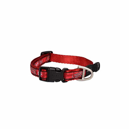 Rogz Fancy Dress Halsband XL Red Rogz Bone Extra Boyun Tasması