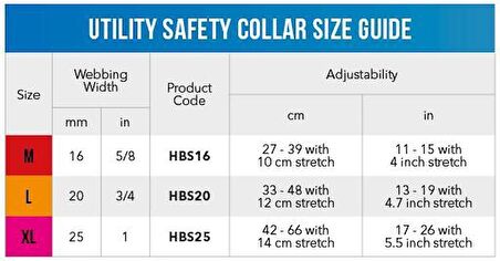 Rogz Utility Safety Halsband L Blauw Boyun Tasması