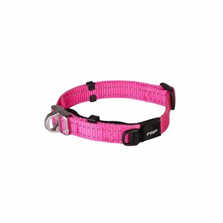 Rogz Utility Safety Halsband L Roze Boyun Tasması