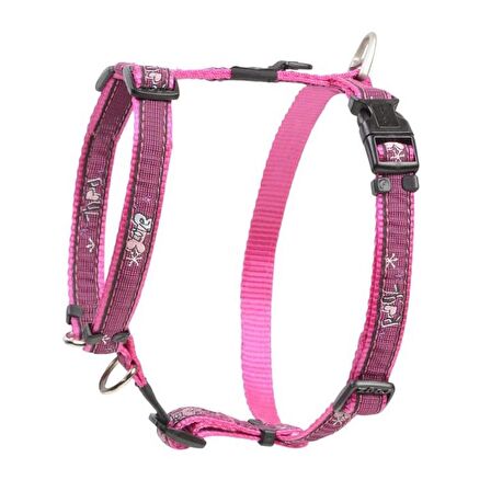 Rogz Fancy Dress Tuig M Pink Love Göğüs Tasması