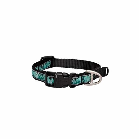Rogz Fancy Dress Halsband L Mint Dog-Black Boyun Tasması