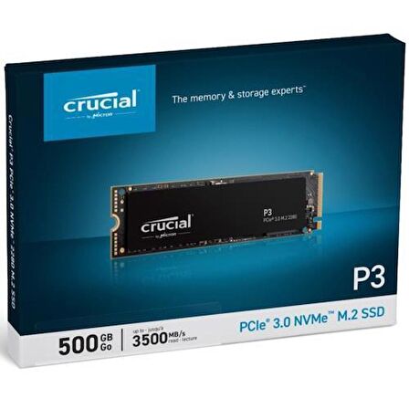 Crucial CT500P3SSD8 M.2 500 GB SSD