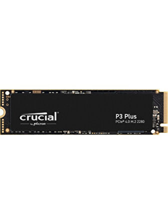 Crucial P3 Plus 500GB 3D NAND GEN4 NVMe PCIe M.2 SSD (4700-1900 MB/s) CT500P3PSSD8 OUTLET