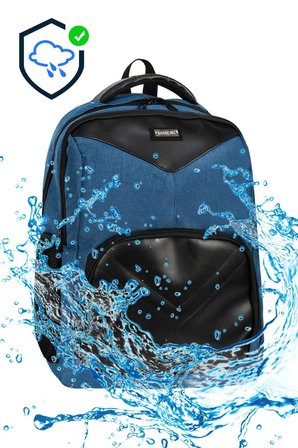 GALB Leather 1 Kalite Su Gecirmez Punterez Dikisli Astarli Laptop ve Suluk Bolmeli Gunluk ve Okul