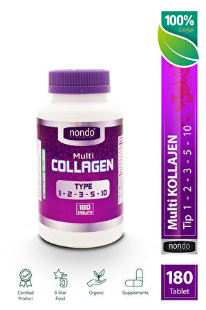 Kolajen 180 Tablet Multi Collagen Tip 1-2-3-5-10