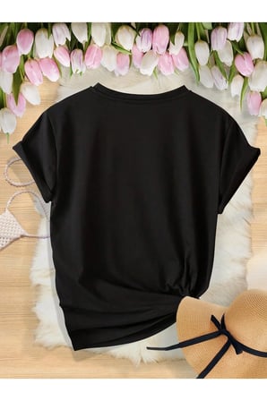 Unisex Mona Lisa Baskılı Tasarım Tshirt