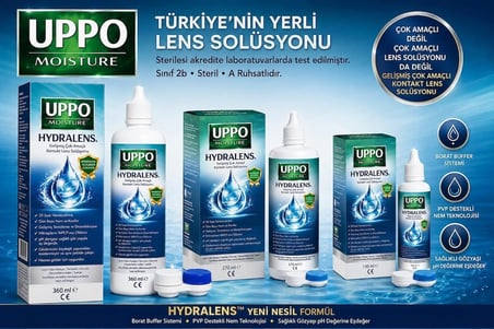 uppo moisture haydralens Hydralens® Gelişmiş Çok Amaçlı Kontakt Lens Solüsyonu 360 ml