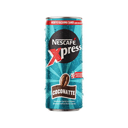 Nescafe Xpress Coconatte Soğuk Kahve 250ml x 12 Adet