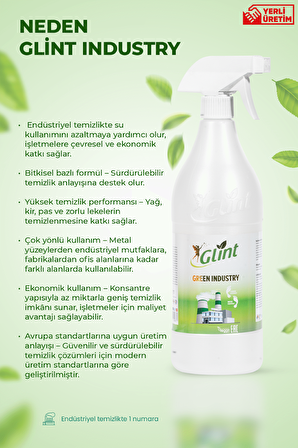 Green Industry 1 Litre Banyo Tuvalet Temizleyici Kireç Çözücü