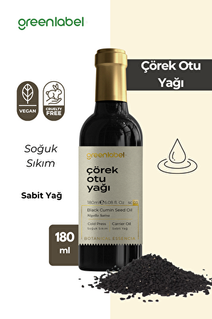 Greenlabel Çörek Otu Yağı 180 ml