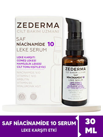Zederma Naicamid 10 Leke Serumu 30ml