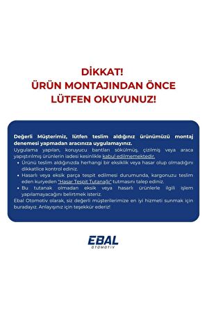 Fiat Doblo Krom Kapı Kolu 4 kapı 2000-2010 P. Çelik