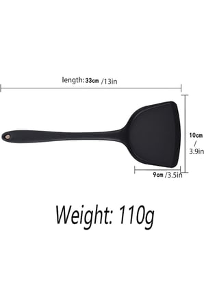silikon spatula çelik çekirdekli ısıya dayanıklı teflon döküm çizme spatula servis
