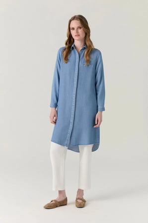T-0767 NOA Tunik 38-52 Beden Arası Şık ve Modern Tasarım Kadın Tunik