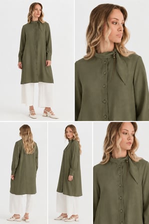 Esswapp Fular Dokunuş Tunik