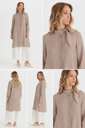 Esswapp Fular Dokunuş Tunik
