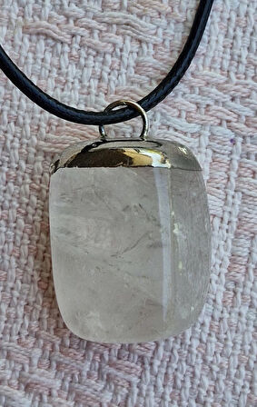 Quartz Kolye, Doğal Taş Kolye, Hediyelik, 