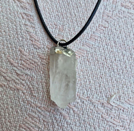 Quartz Kolye, Doğal Taş Kolye, Hediyelik, 