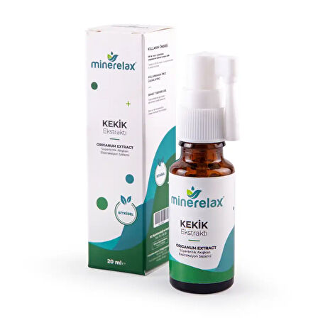 MİNERELAX KEKİK EKSTRAKTI 20 ML