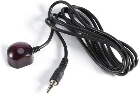 IR Kablo Kızılötesi Uzaktan Kumanda Alıcı Göz Uzatma Kablosu 3.5mm LED Işıklı TV STB Uyumlu
