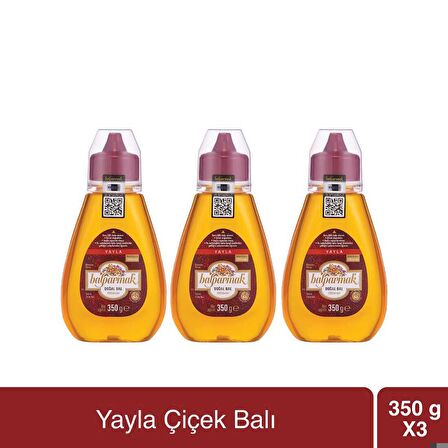 Balparmak Çıtkapak Yayla Çiçek Balı 350 g x 3 Adet