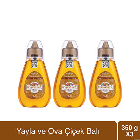 Balparmak Çıtkapak Yayla ve Ova Çiçek Balı 350 g x 3 Adet