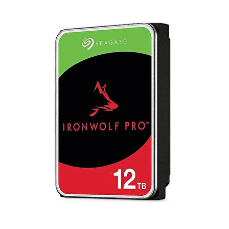NAS 12TB IRONWOLF PRO USB 3.2 Dahili Sabit Disk