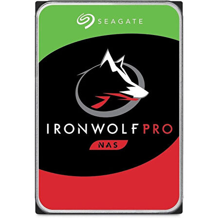 NAS 10TB IRONWOLF PRO USB 3.2 Dahili Sabit Disk