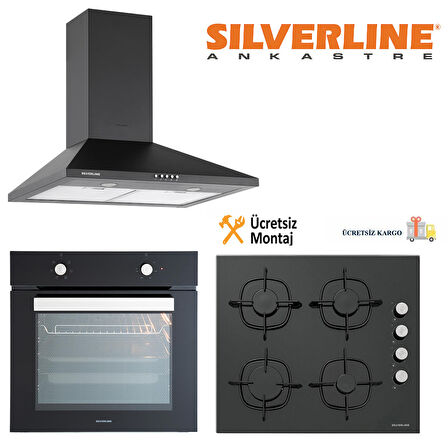 Silverline Ankastre Set BO6501B01 - CS5349B01 - 2240 İndirim Seti