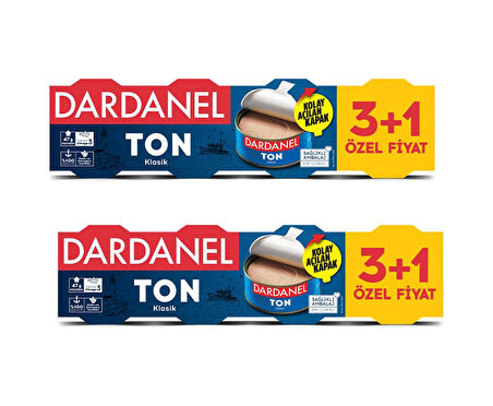 Dardanel Ayçiçek Yağlı Ton Balığı 4x75 G 2 Adet
