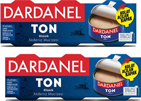 Dardanel Ayçiçek Yağlı Ton Balığı 3x75 G 2 Adet