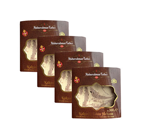 Abdurrahman Tatlıcı Kakaolu Tahin Helva 4 x 300 G