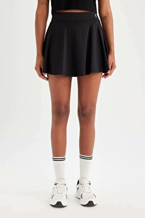 DeFactoFit Sporcu İçi Taytlı Mini Tenis Eteği A2514AX24SPBK81