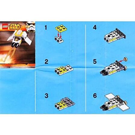 LEGO Star Wars 5002939 The Phantom Mini Polybag (23 Parts + 2 Gear)