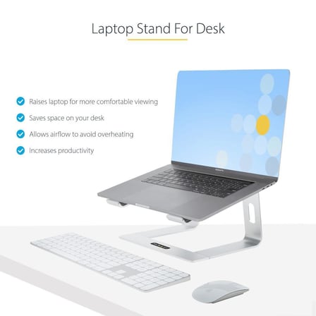 Startech Dizüstü Bilgisayar Sehpası - Gümüş