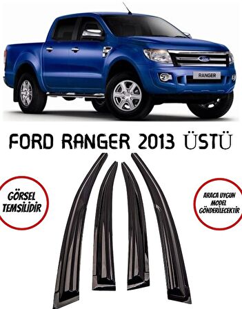 Balp Ford Ranger Cam Rüzgarlığı 4lü 2013 ve Üzeri