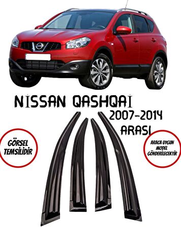 Balp Nissan Qashqai Cam Rüzgarlığı 4lü 2007-2014 Arası